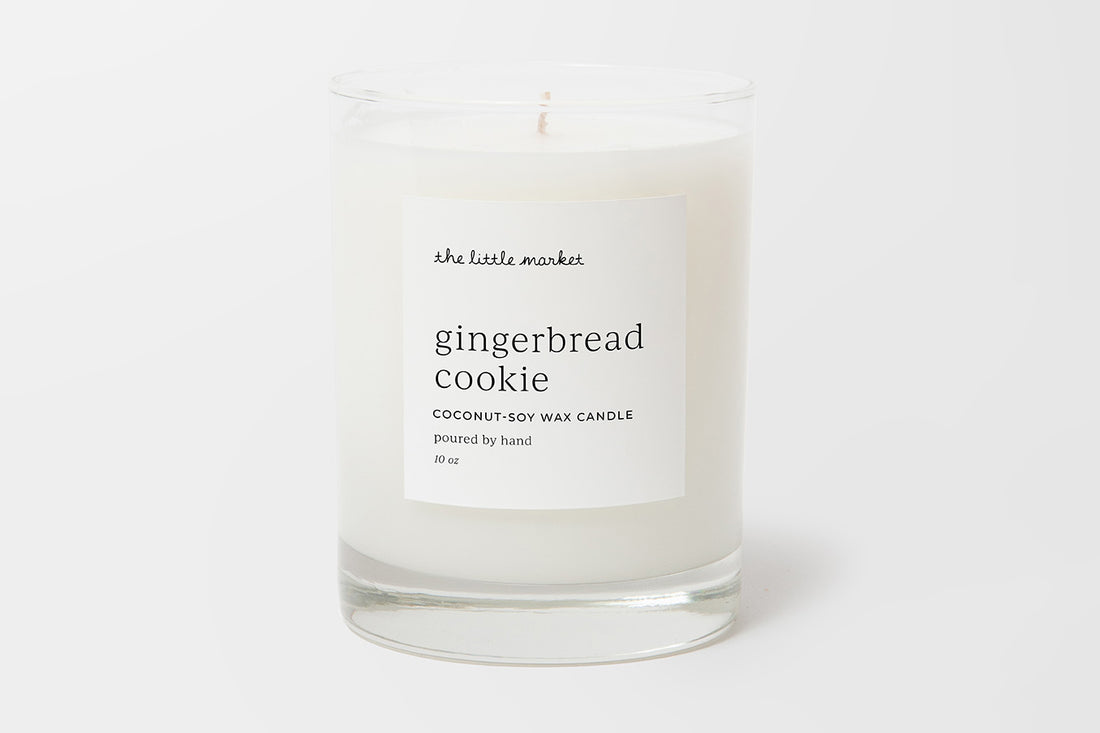 Gingerbread Cookie Candle