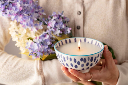 Azul Brush Candle